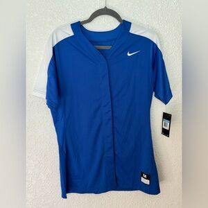 Nike Women's Vapor Dri-FIT short-sleeve softball jersey. Size M. NWT